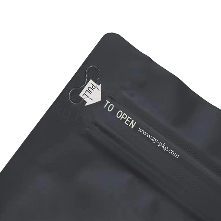 Flat Bottom Pouch with Pocket Zipper